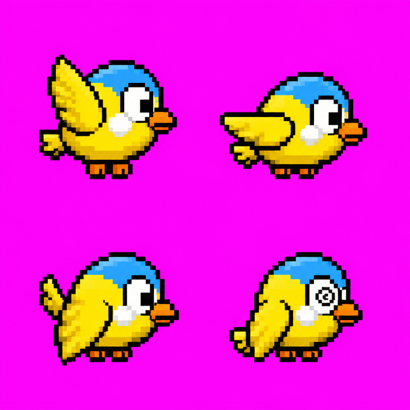 bird-sheet Raw model output