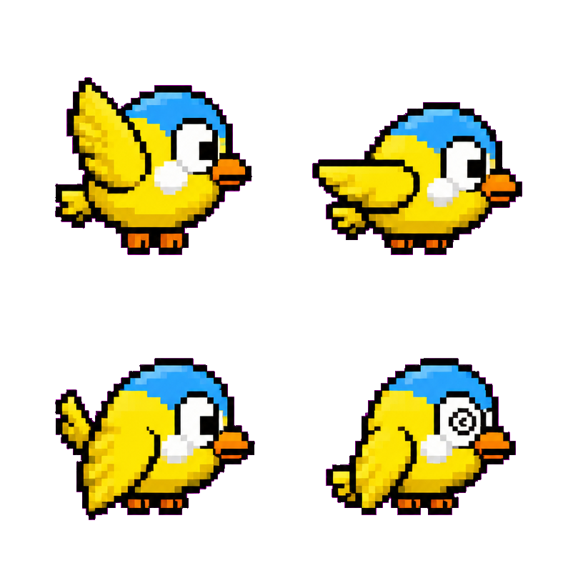bird-sheet Chroma key
